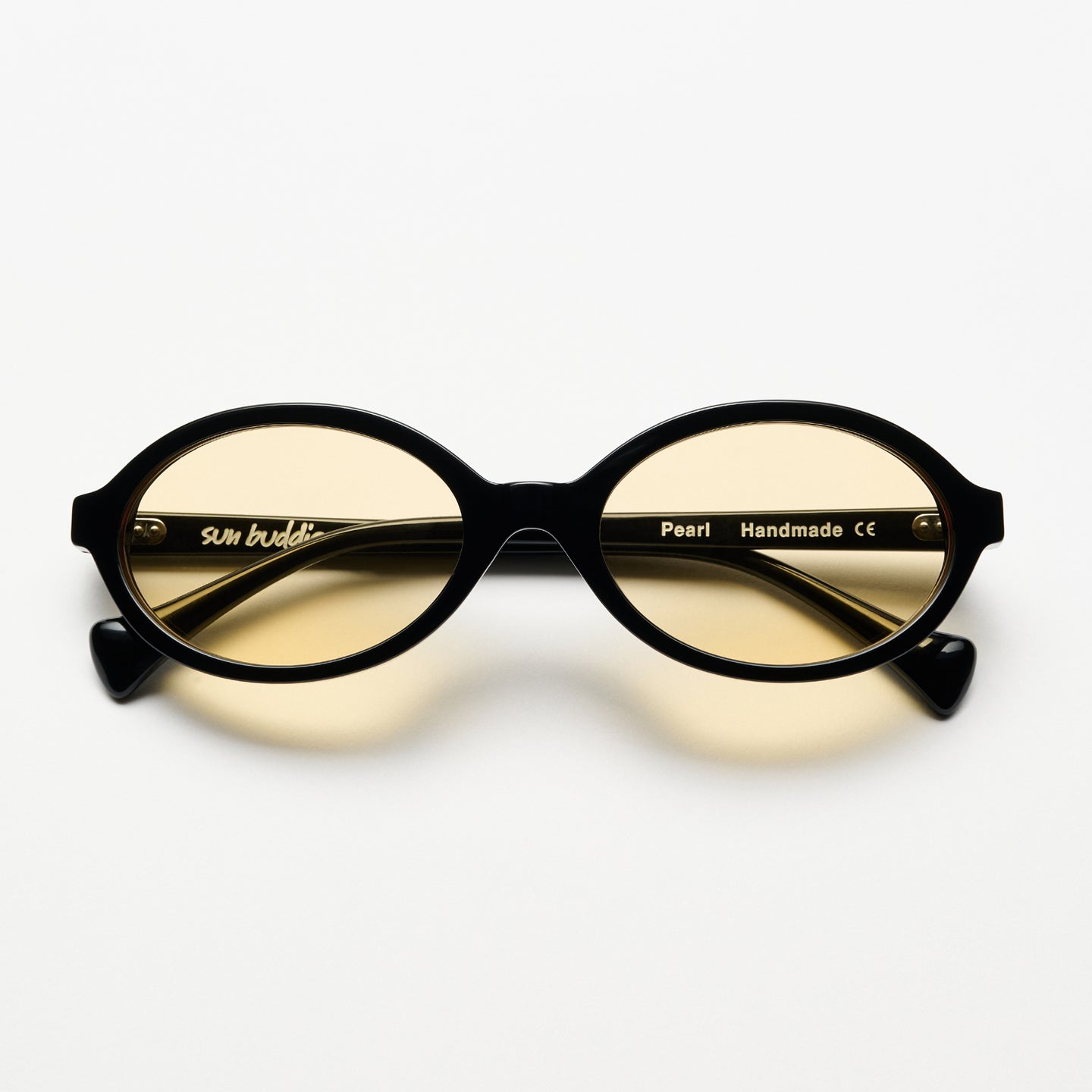 Pearl Black With Yellow Lens