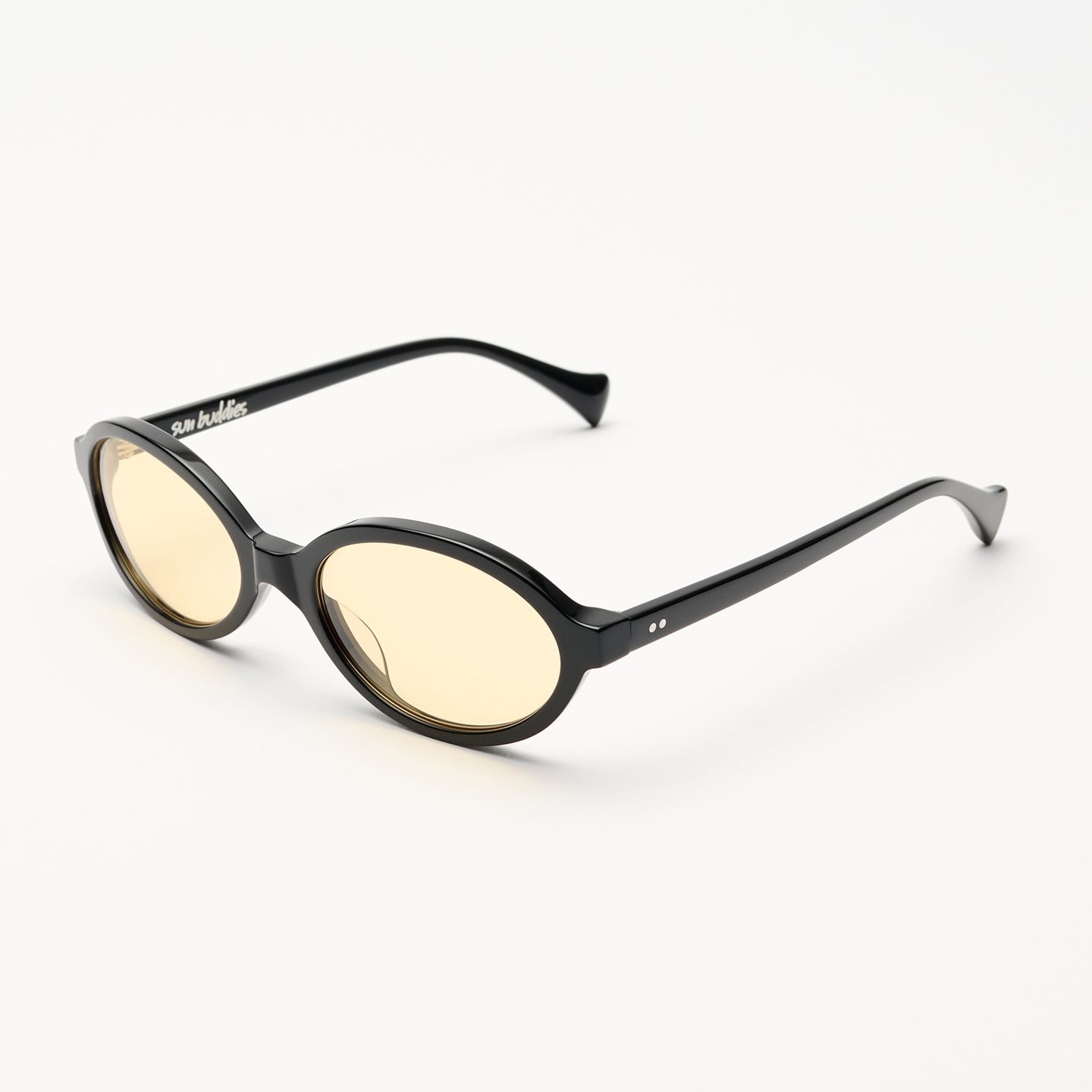 Pearl Black With Yellow Lens