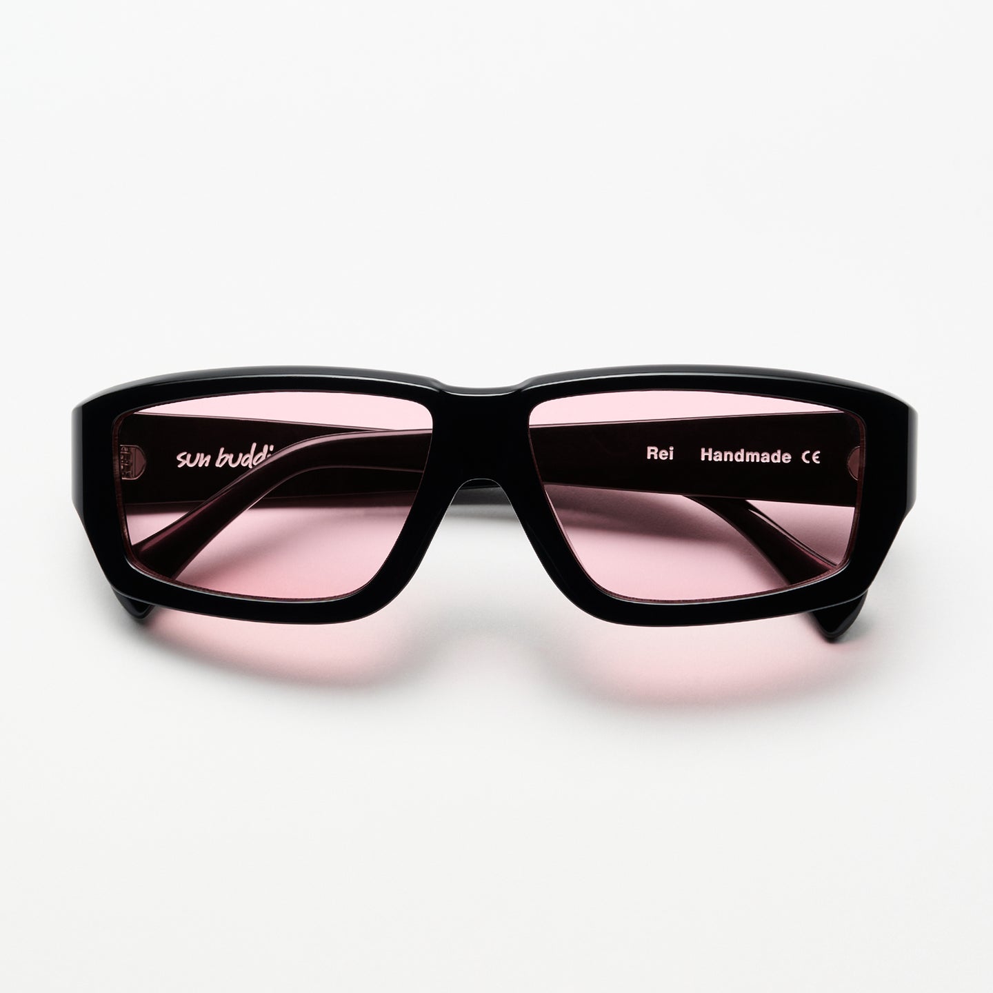 Rei Black with Pink Lens