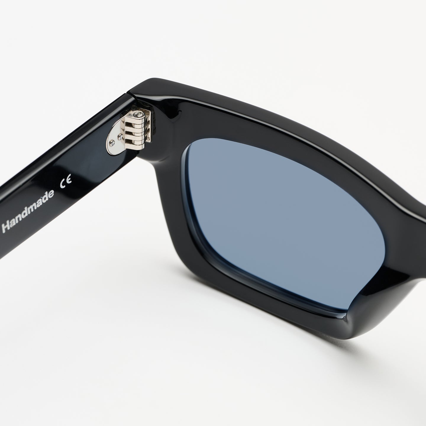 Greta Black With Blue Lens