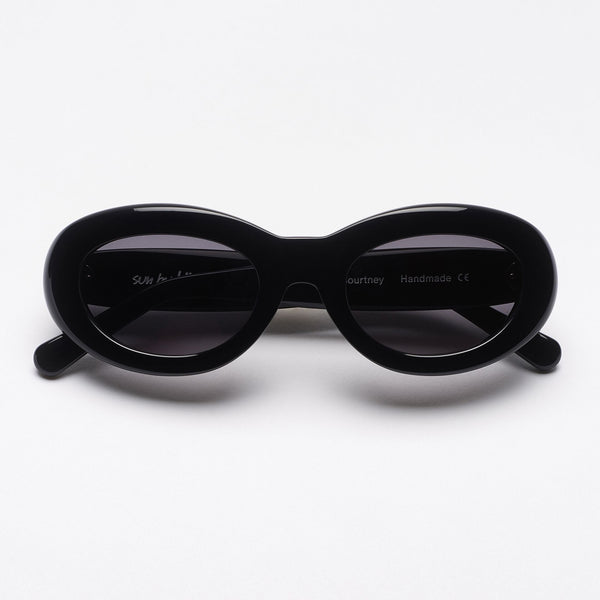 SUN BUDDIES Courtney ブラックサングラス Sun buddies Courtney – Black – Spaceboundstore